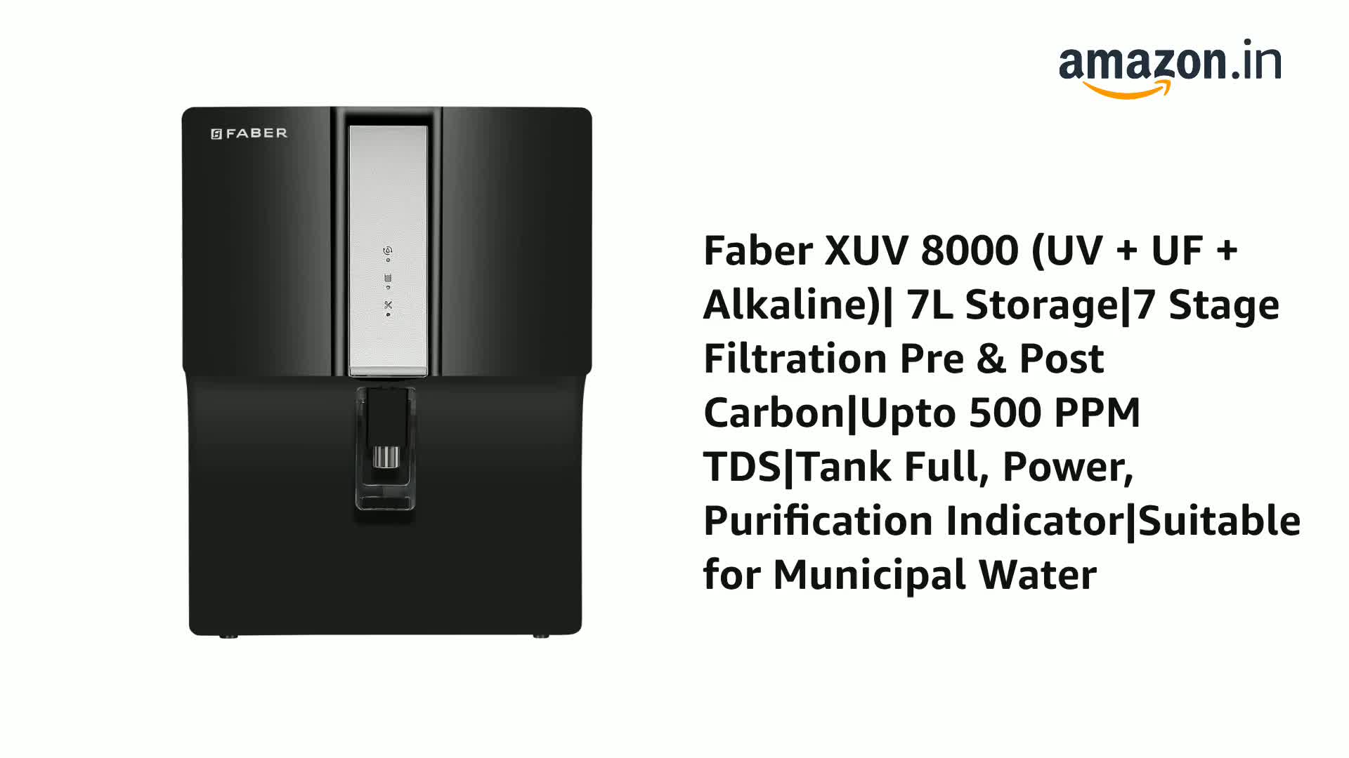 その他 2024 EC C. Guevarra/F. Castro 1of1 Black Faber XUV 8000 (UV + UF + Alkaline) | Free Installation | 7L